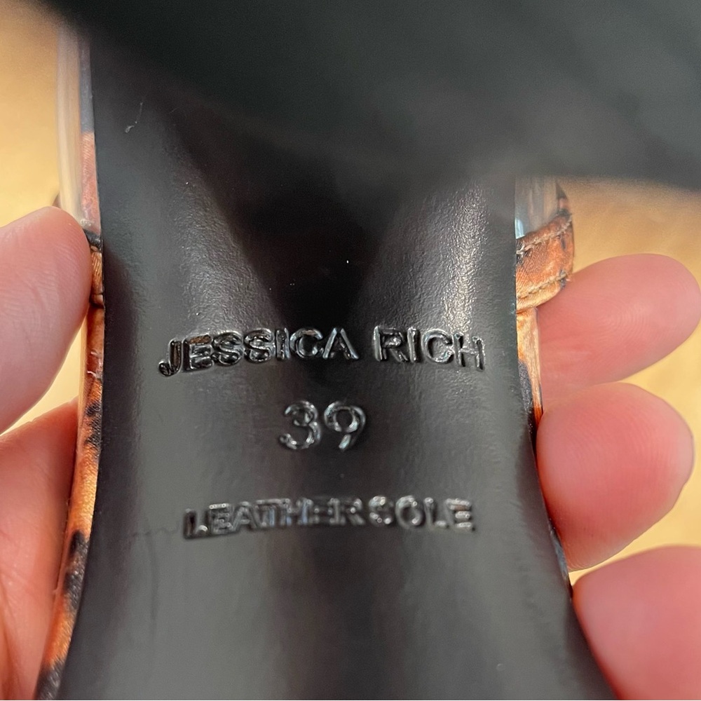 JESSICA RICH - Leopard Sandals - Picture 12 of 13